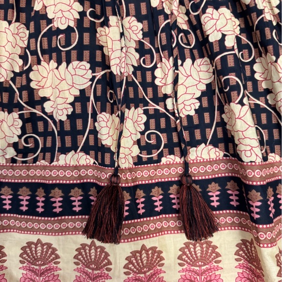 Mille Charlie Top In Nouveau Trellis Size Small Billowy Sleeves Boho Tuckernuck - Picture 13 of 16